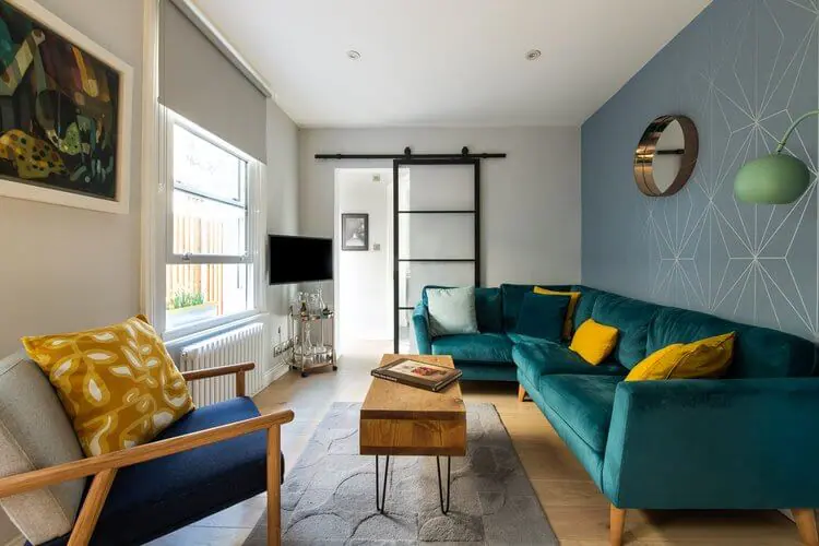 Victoria Park Apartment in East London, E11, interior design and bespoke joinery by Studio Schubert