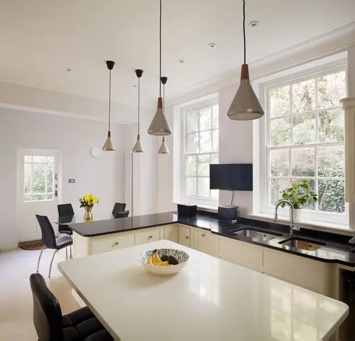 Greenwich Georgian Villa in Greenwich, SE10, interior design and bespoke joinery by Studio Schubert