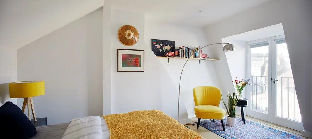 Hammersmith Flat in Hammersmith, W6, interior design and bespoke joinery by Studio Schubert
